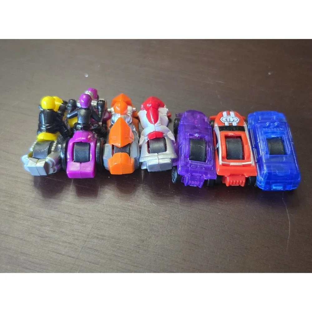Hot Wheels 2006 Micro Madnetics Verti Thrill‎ Drop Car /Motorcycle Lot Of 7